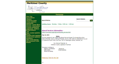 Desktop Screenshot of herkimercounty.org