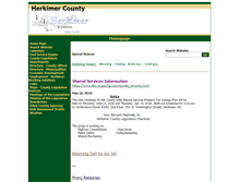 Tablet Screenshot of herkimercounty.org